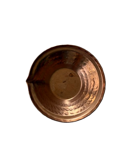 Copper Oil Lamp (Copper Diya)