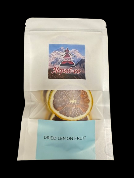 Dried 100% Organic Lemon Fruit