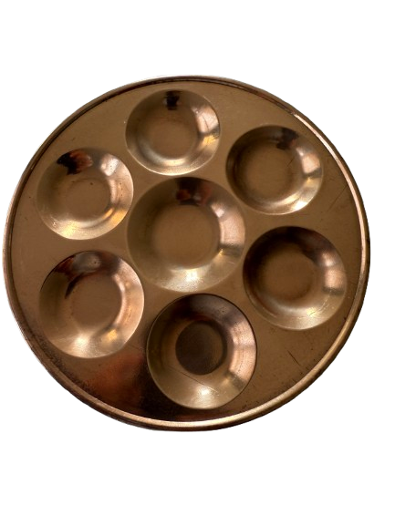 Copper Puja Thali